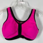 Cacique Sport by  Women neon pink black sport bra size 38DD Photo 1