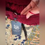 LILBETTER XS Red Wine Burgundy Crochet Lace Maxi Halter Neck Backless Dress NWT Photo 13