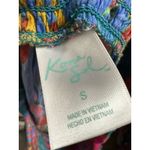 Kona Sol  Wide Leg Side Slit Hawaiian Floral Beach Pants Cover Up Swim Size Small Photo 7