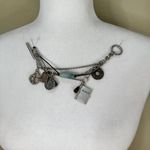Kenneth Cole  New York Silver Tone Toggle Charm Bracelet Photo 2