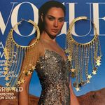 Anthropologie New Stella & Ruby Crystal Star cascading chain fringe statement Hoop earring Photo 4