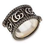 Gucci NWT  Marmont Sterling Silver Ring Photo 0