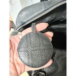 Hugo Boss BOSS Leather Braided Top Handle Medium Duffle Handbag Black Photo 10