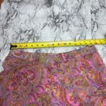 Vintage 90s Y2K Paisley Pink Ruffle Skirt and top set size 14 Petite boho Flowy Photo 8