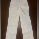 Aritzia TNA White Carpenter Cargo Pants Photo 0