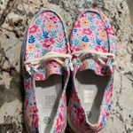 Floral Flower Women’s Size 6.5 Boat Shoes Photo 1