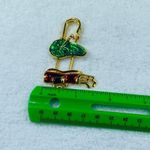 Golfer Putting Green Golf Bag Jewelry Kilt Pin Brooch Metal Enamel Colorful Photo 11