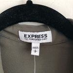 EXPRESS  Portofino Office Work Blouse Shirt Small Green Photo 1