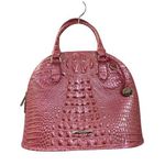 Brahmin Georgina Pink Punch Melborne Satchel Purse Bag Womens NEW No Tags Photo 0