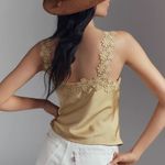 Anthropologie Blue Tassel Sleeveless Floral Top Photo 4