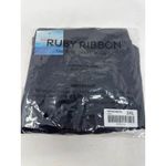 Brand New Ruby Ribbon Women's Size 3XL XXXL Black Palm Beach Swim Brief Photo 4