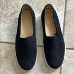 M. GEMI The Cerchio Slip on Sneaker Black Nubuck Size 5 Photo 1