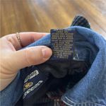 Vintage Public Clothing Company Corduroy and Denim Vest Women's Size Large Blue Photo 8