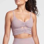 Athleta A-C Cinch Longline Bra Cinch Cutout Tank Top Photo 0