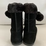 Serra  boots Black 10 New NWB Suede Leather Upper Faux Fur Lining Comfortable Photo 9