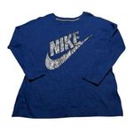 Nike Artistic Swoosh Logo Womens Pullover Medium Photo 0