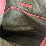 Isaac Mizrahi  Live  Coral Peach Leather‎ Large Purse Photo 10