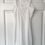 Vintage Nan Flower embroidered white whole slip lace 32 Photo 5