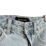 White Fox Boutique White‎ Fox Boutique Hurt Feelings Denim Shorts Powder Blue Wash Size XXS Photo 6