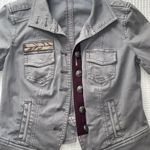 White House | Black Market Gray Jean Jacket Photo 6