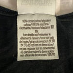 PINK - Victoria's Secret  Black Bodysuit Size M Cotton Stretch One-Piece Photo 4