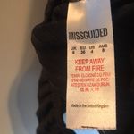 Missguided Black Lace Up Bodysuit Photo 4