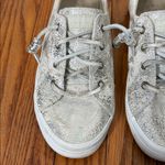Sperry  women's Crest Vibe sneakers in a metallic silver‎ size 8 Photo 2