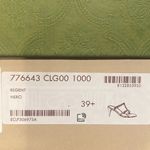 Gucci Divine Horsebit-Detailed Leather Mules 1000 Nero Size 39.5 +DustBags Photo 12