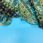 Lane Bryant  Floral V-Neck Faux Wrap Midi Dress Blue 16 Photo 6