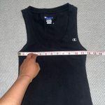 Champion  Black Campus Sleeveless Stretch Bodycon Mini Tank Dress Sz Xs Photo 3