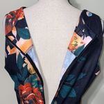 Homeyee 2XL womens round neck summer floral lace sleeveless tunic swing dress Black Size undefined Photo 5