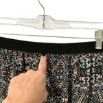 Kendall + Kylie Black and Pink Geometric Maxi Skirt WORN ONCE Size S Photo 3