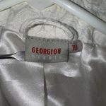 Vintage Georgiu Studio Jacket Coat‎ Off White Womens 10 90s Preppy READ SIZE Size 8 Photo 6