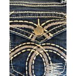 Earl Jean  Jeans Capri Women 16P Y2K Grunge Thick Stitch Petite Western Cowgirl Photo 8