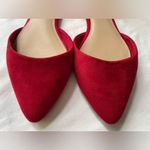 Gap New D’orsay Red Women's Casual Pointed Toes Flats Photo 2