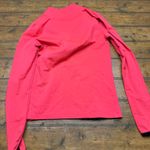 PINK - Victoria's Secret WOMENS VICTORIAS‎ SECRET 'PINK' PINK QUARTER ZIP PULLOVER ACTIVE JACKET TOP SM Photo 4