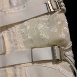 Vintage Lumbosacral Model A360 Corset Women’s Size 38 Steampunk Festival Cosplay White Photo 7