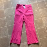 J.Crew Casual Pink Cropped Flare Bottoms Photo 2