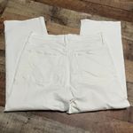 Madewell | Women's White Stretch The Perfect Vintage Wide-Leg Crop Jeans Sz 32 Photo 6