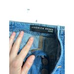Veronica Beard  CROSBIE Crop Wide Leg High Rise Button Fly Jeans Sz 26 Juno Wash Photo 4