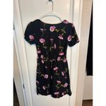 Wild Fable  floral v-neck mini summer dress with button detail Photo 7