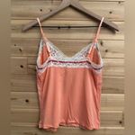 Old Navy Y2K  Size Small Coquette Romantic Lace Bow Stretchy Babydoll Tank Top Photo 3
