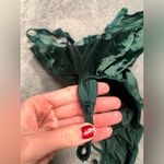 Victoria's Secret Victoria’s Secret gold label vintage USA made Green Satin Bodysuit lingerie 36B Photo 12