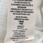 Free People ‎ White Oversized Small HenleyTop Asymmetrical High Low Hem Photo 6