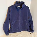 Columbia Blue Fleece zip up Jacket with Collar Photo 0