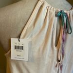Calvin Klein  Pastel Halter Blouse Y2K teal purple boho cottage‎ core xs Photo 2
