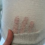 Bebe Turtleneck Knit Womens Sweater Sz Medium Dolman Sleeve Sage Green Open Y2K Photo 8