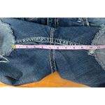 Silver Jeans Dark Wash Cut Off Denim Beaded Shorts Women's Size 36 Blue Photo 6