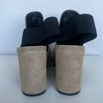 Treasure & Bond  Sling Back Block Heel Suede Mules in Light Tan Grey Women's 6.5 Photo 5