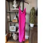 retrofete Katya Sequin Evening Gown Dress Hot Pink Womens Size XS Photo 4
